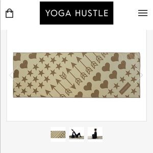 Yoga Hustle microfiber yoga towel